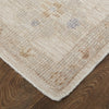 Feizy Wendover 6841F Beige/Gray Area Rug Corner Image