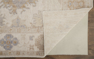 Feizy Wendover 6841F Beige/Gray Area Rug Backing (Pad Not Included)