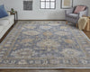 Feizy Wendover 6842F Charcoal Area Rug Lifestyle Image Feature