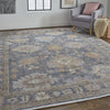 Feizy Wendover 6842F Charcoal Area Rug Lifestyle Image