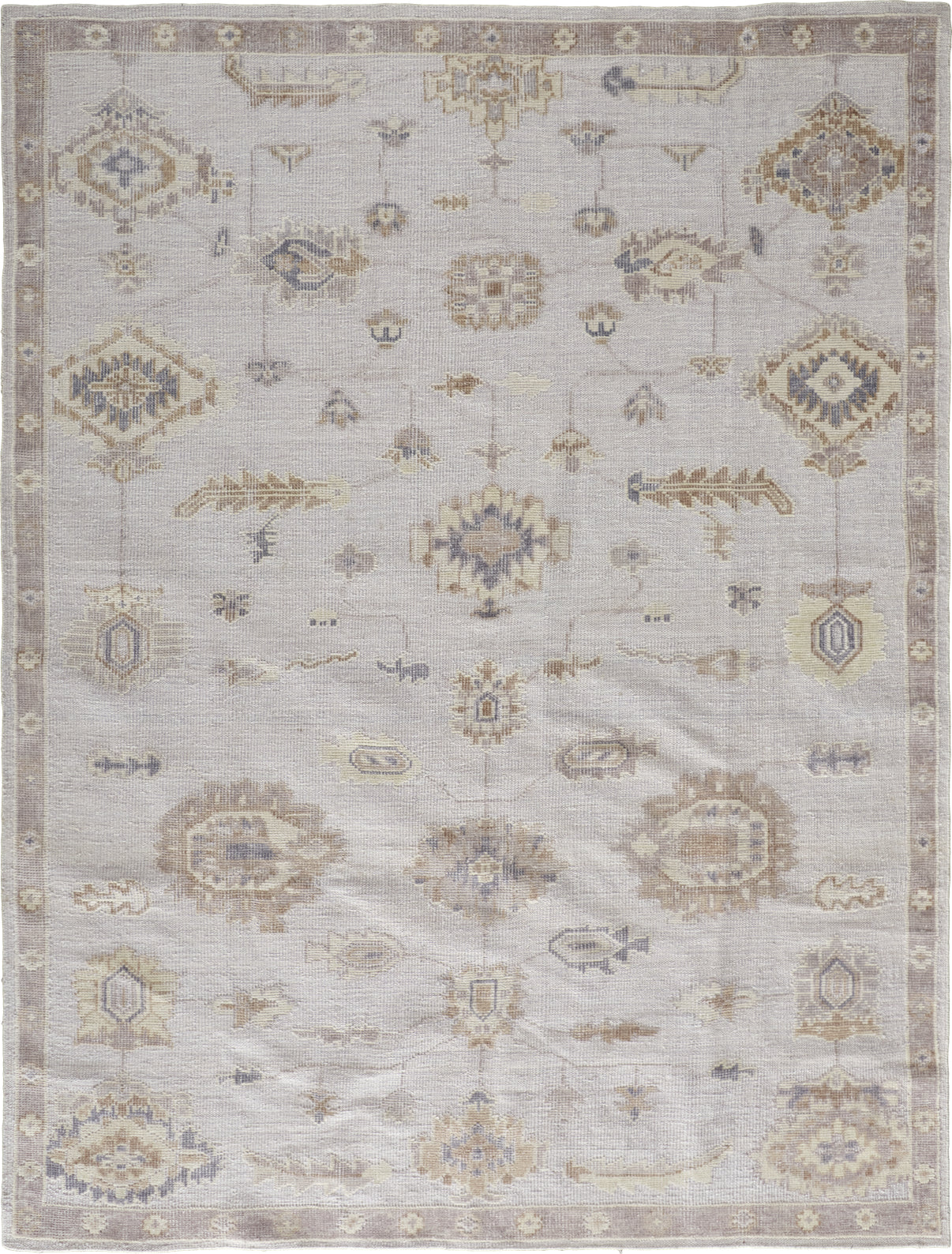 Feizy Wendover 6846F Silver Area Rug main image