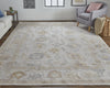 Feizy Wendover 6847F Beige Area Rug Lifestyle Image Feature