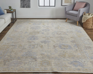 Feizy Wendover 6862F Tan Area Rug Lifestyle Image Feature