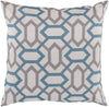Surya Zoe Connect the Diamonds FF-008 Pillow 18 X 18 X 4 Down filled