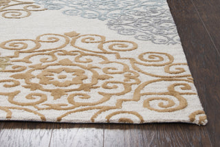 Rizzy Arden Loft-Falmouth Fields FF9423 Light Gray Area Rug 