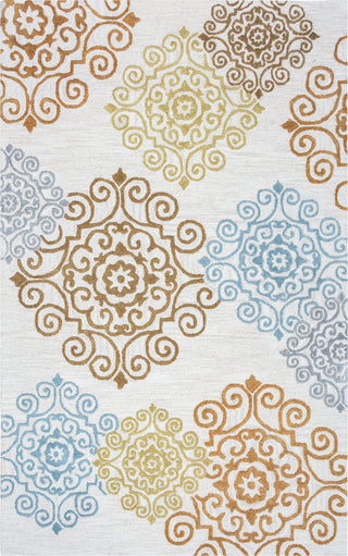 Rizzy Arden Loft-Falmouth Fields FF9423 Light Gray Area Rug main image