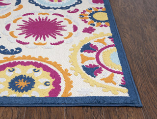 Rizzy Fairfield FFD102 Cream Area Rug Detail Image