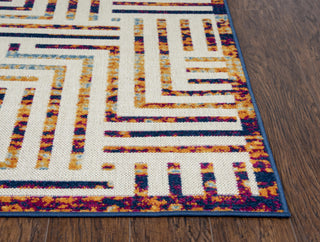 Rizzy Fairfield FFD105 Cream Area Rug Detail Image