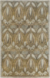 Fitzgerald FGD-1002 Green Hand Tufted Area Rug by Surya 5' X 7'6''