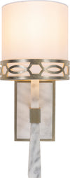 Surya Filligree FGE-001 White Wall Sconce by Candice Olson main image