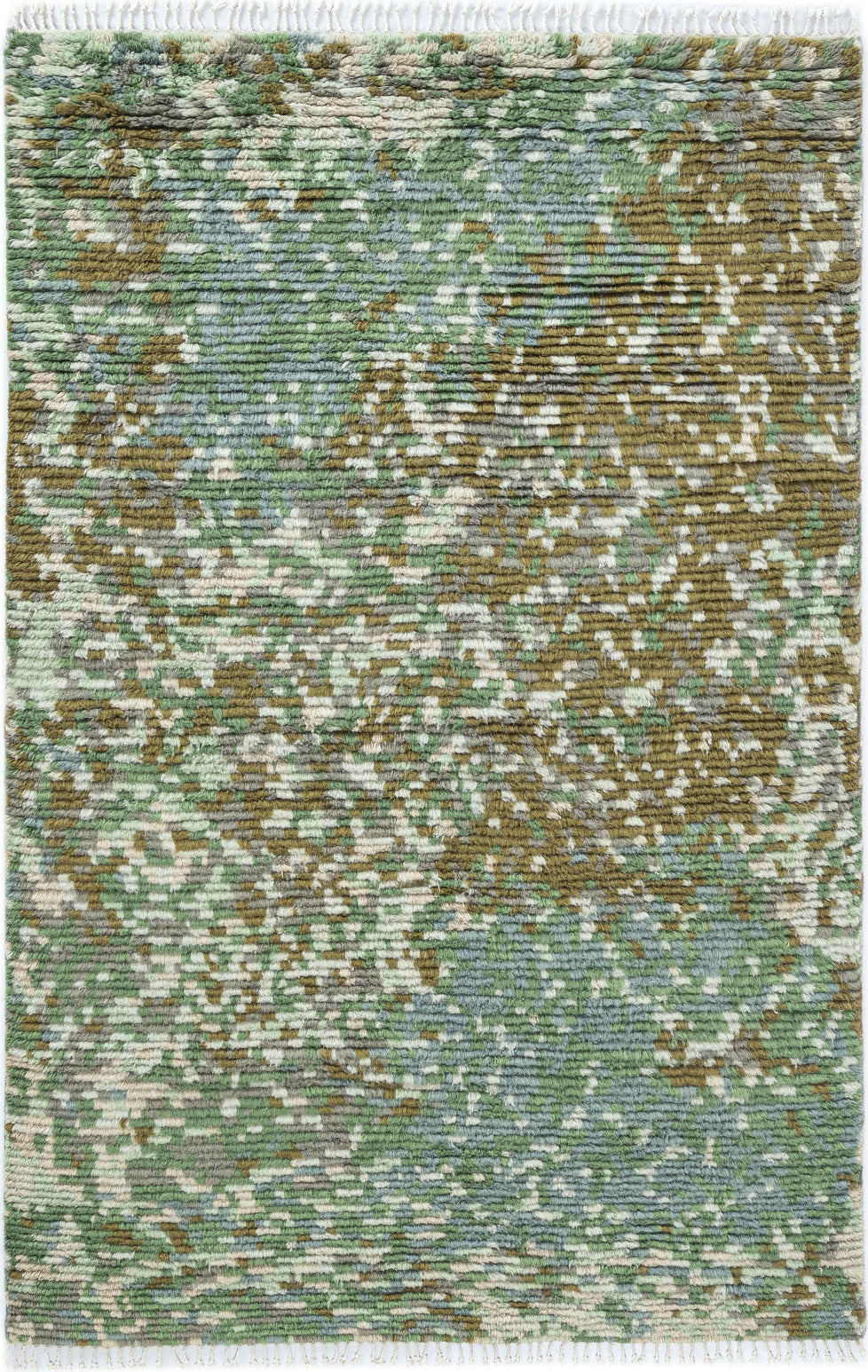 NuStory Newell Turner Fieldstone Moss 5' x 8' Area Rug - Green