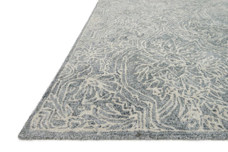 Loloi Filigree FI-02 Silver Area Rug Corner Feature