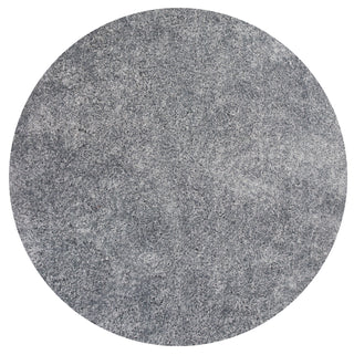KAS Fina 0552 Silver Silky Shag Area Rug 