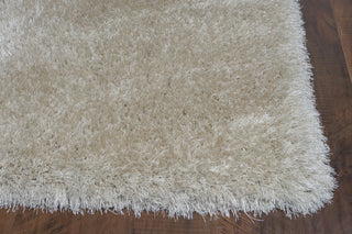 KAS Fina 0551 Champagne Silky Shag Area Rug Main Image Feature