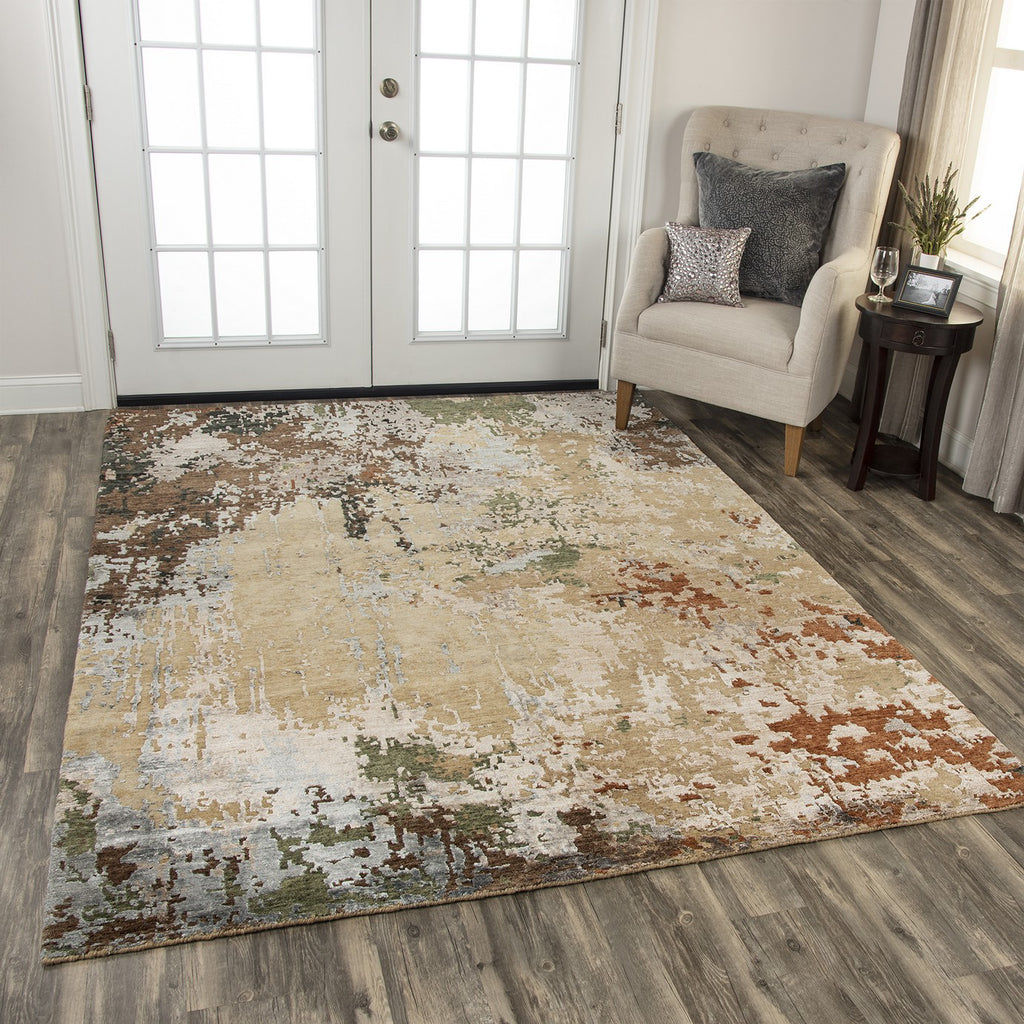 Rizzy Finesse FIN101 Beig/Brown Area Rug Style Image Feature