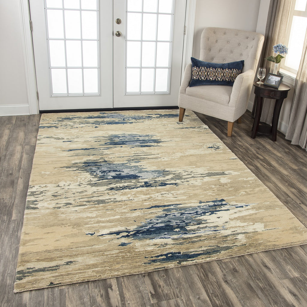 Rizzy Finesse FIN104 Beige/Gray Area Rug Style Image Feature
