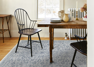 NuStory NuClassic Finial Blue Area Rug 