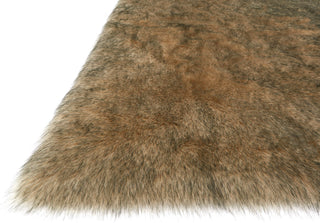 Loloi Finley FN-01 Beige/Black Area Rug 5' X 8' Corner Shot Feature