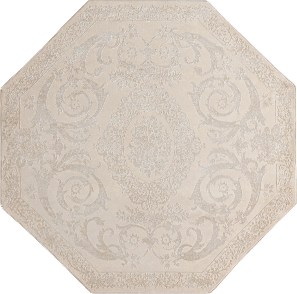 Unique Loom Finsbury T-FBRY1 Ivory Area Rug main image