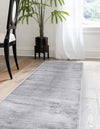 Unique Loom Finsbury T-FBRY2 Gray Area Rug Runner Lifestyle Image