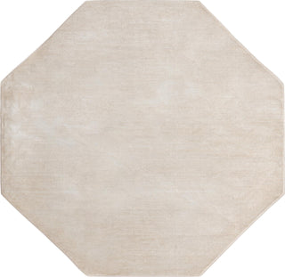 Unique Loom Finsbury T-FBRY2 Ivory Area Rug Octagon Top-down Image