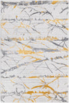 Unique Loom Finsbury T-FBRY8 Yellow and Gray Area Rug main image