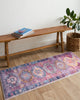 Loloi II Fiona B20342 Blue/Purple Area Rug Lifestyle Image Feature
