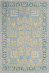 Surya Fire Work FIR-1001 Sage Teal Saffron Ice Blue Olive Khaki Area Rug main image