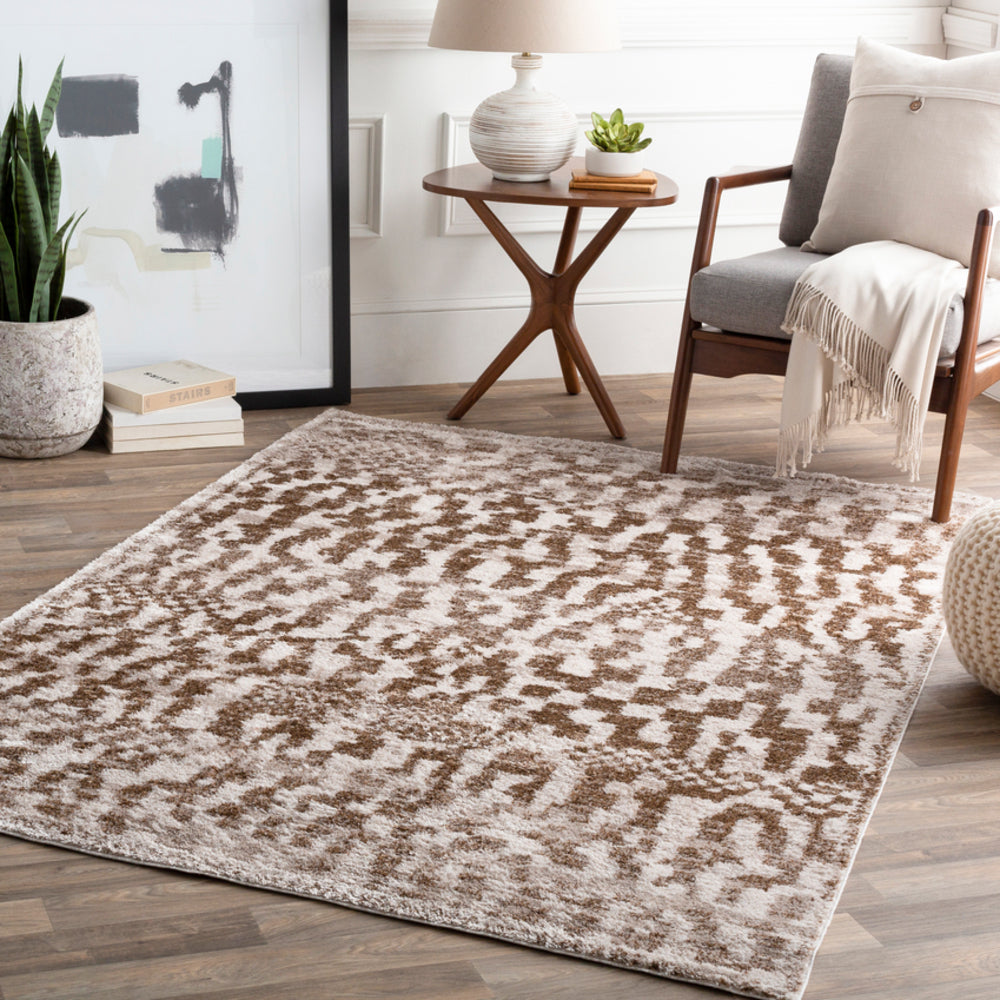 Surya Flokati FKT-2302 Area Rug Room Scene Feature