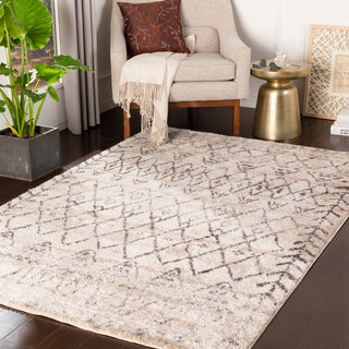 Surya Flokati FKT-2307 Area Rug Room Scene Feature