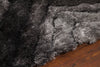 Chandra Flemish FLE-51101 Grey/Black/Charcoal Area Rug Detail
