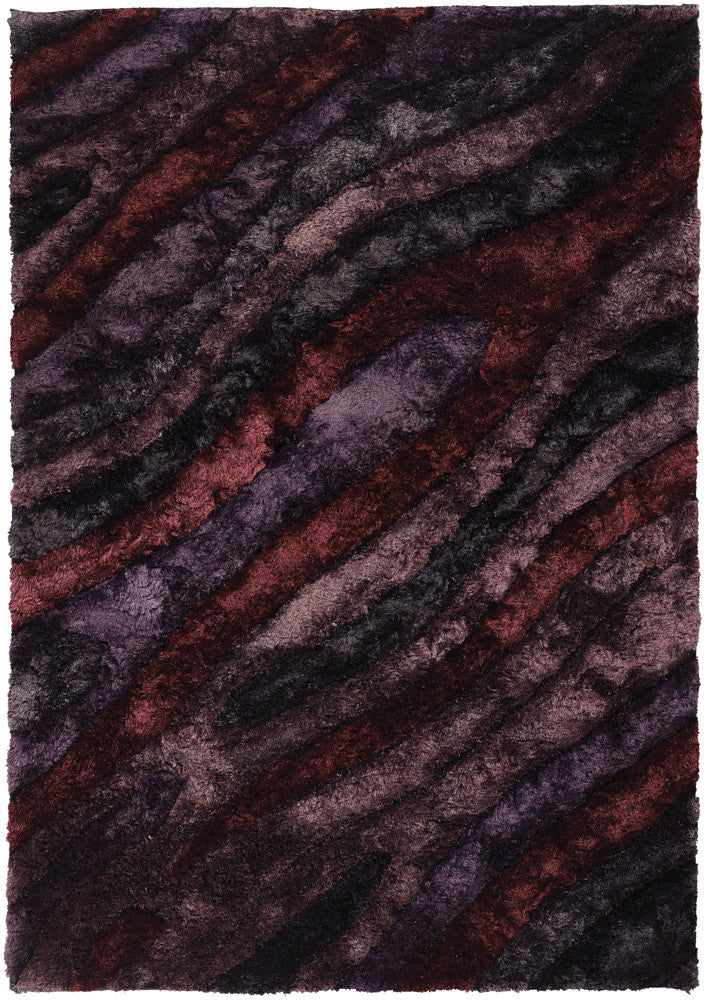 Chandra Flemish FLE-51103 Purple/Burgundy/Mauve Area Rug main image