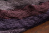 Chandra Flemish FLE-51106 Purple/Grey/Charcoal Area Rug Detail