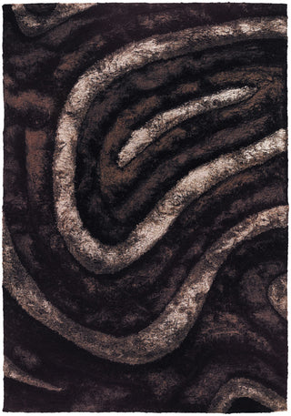 Chandra Flemish FLE-51113 Brown/Beige/Black Area Rug main image