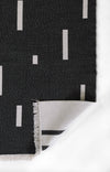 Momeni Flex FLX-1 Black Area Rug by Novogratz Close up