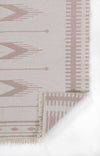 Momeni Flex FLX-2 Pink Area Rug by Novogratz Close up