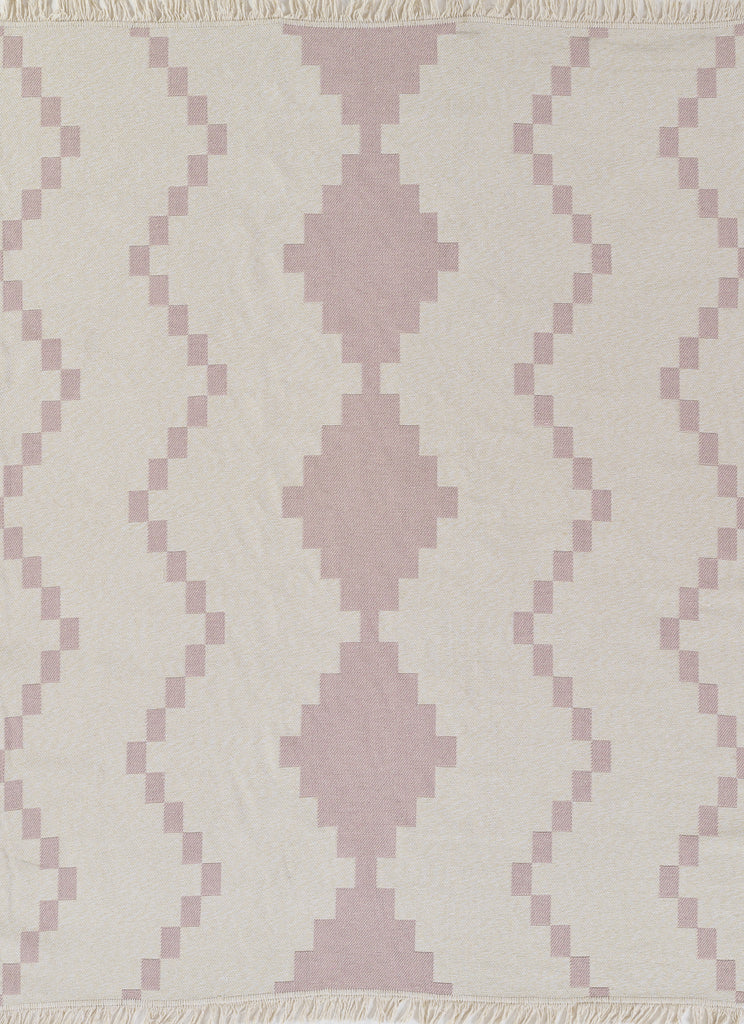 Momeni Flex FLX-4 Pink Area Rug by Novogratz main image