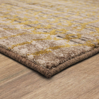 Karastan Cosmopolitan Flirt Brushed Gold Area Rug by Patina Vie Main Image