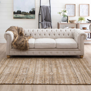 Karastan Cosmopolitan Flirt Brushed Gold Area Rug by Patina Vie Main Image