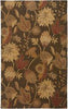 Rizzy Floral FL1478 Brown Area Rug