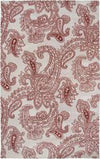Rizzy Floral FL2619 Beige / Red Area Rug