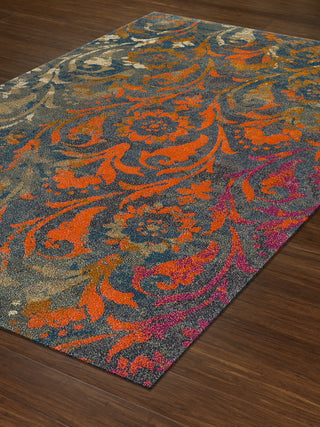 Dalyn Antiquity AQ160 Teal Area Rug Floor Shot