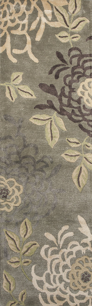 KAS Florence 4574 Sage Mums Area Rug 
