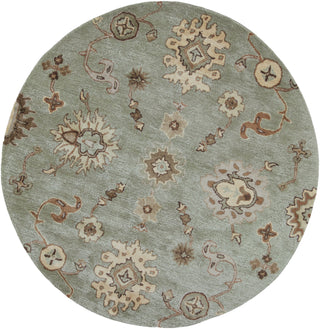 KAS Florence 4582 Silver Sage Oushak Area Rug 