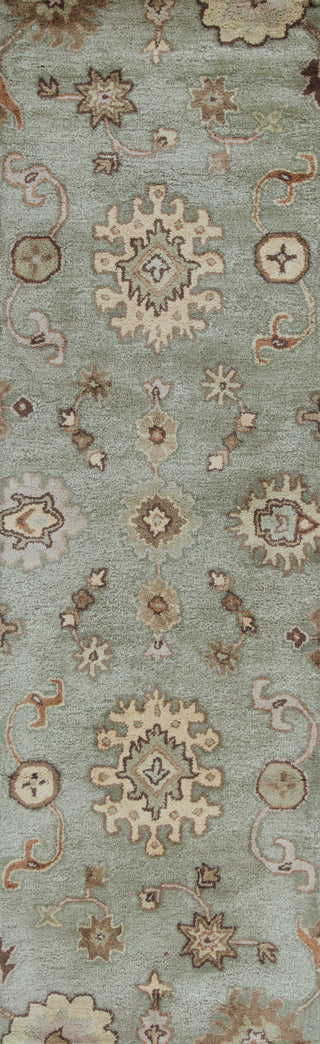 KAS Florence 4582 Silver Sage Oushak Area Rug 