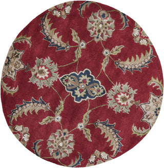 KAS Florence 4587 Ruby Allover Mahal Hand Tufted Area Rug 