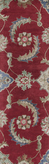 KAS Florence 4587 Ruby Allover Mahal Hand Tufted Area Rug 