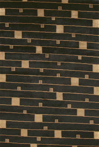 Loloi Floyd FL-06 Black / Beige Area Rug main image