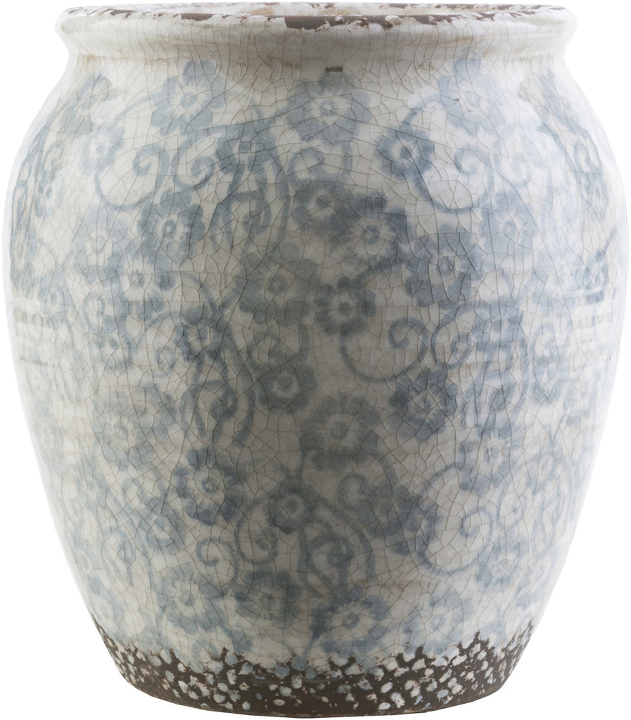 Surya Flora FLR-911 Vase Small 9.8 X 9.8 X 11 inches