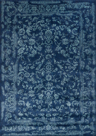 Loloi Florence FO-01 Navy / Aqua Area Rug main image